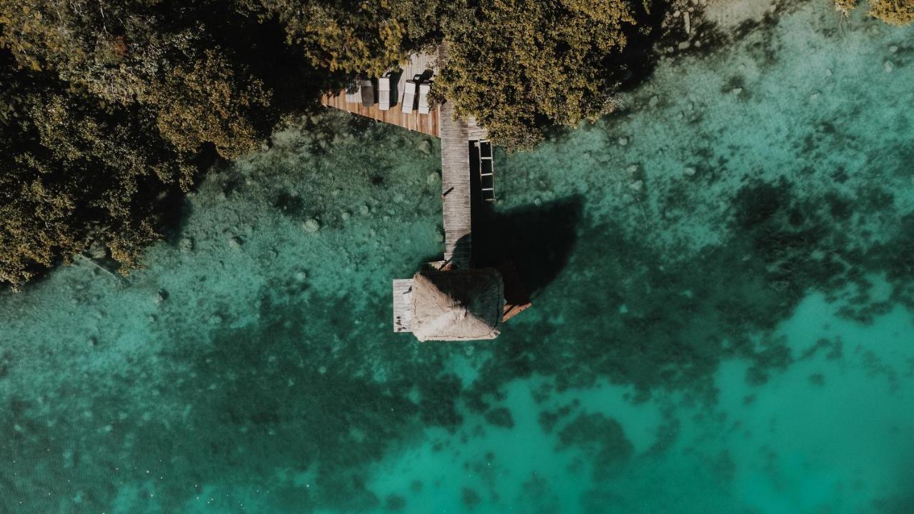 Appartamento Boa Boa Bacalar Esterno foto