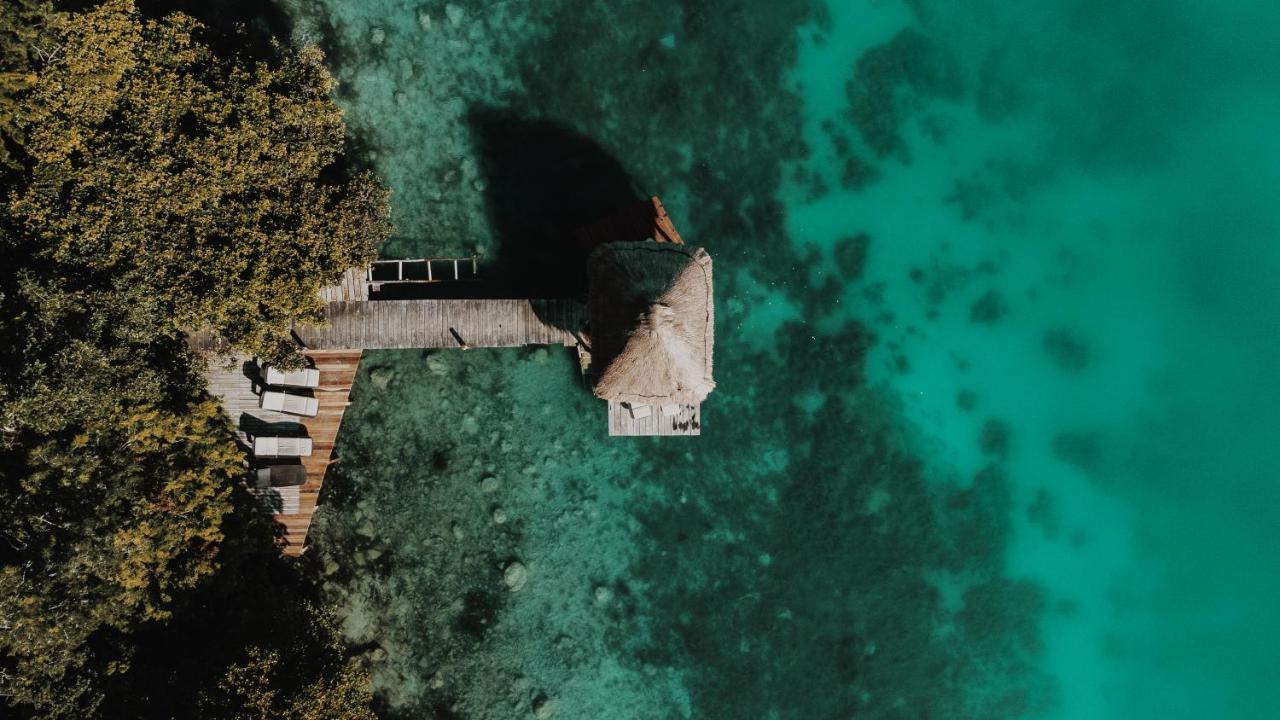 Appartamento Boa Boa Bacalar Esterno foto
