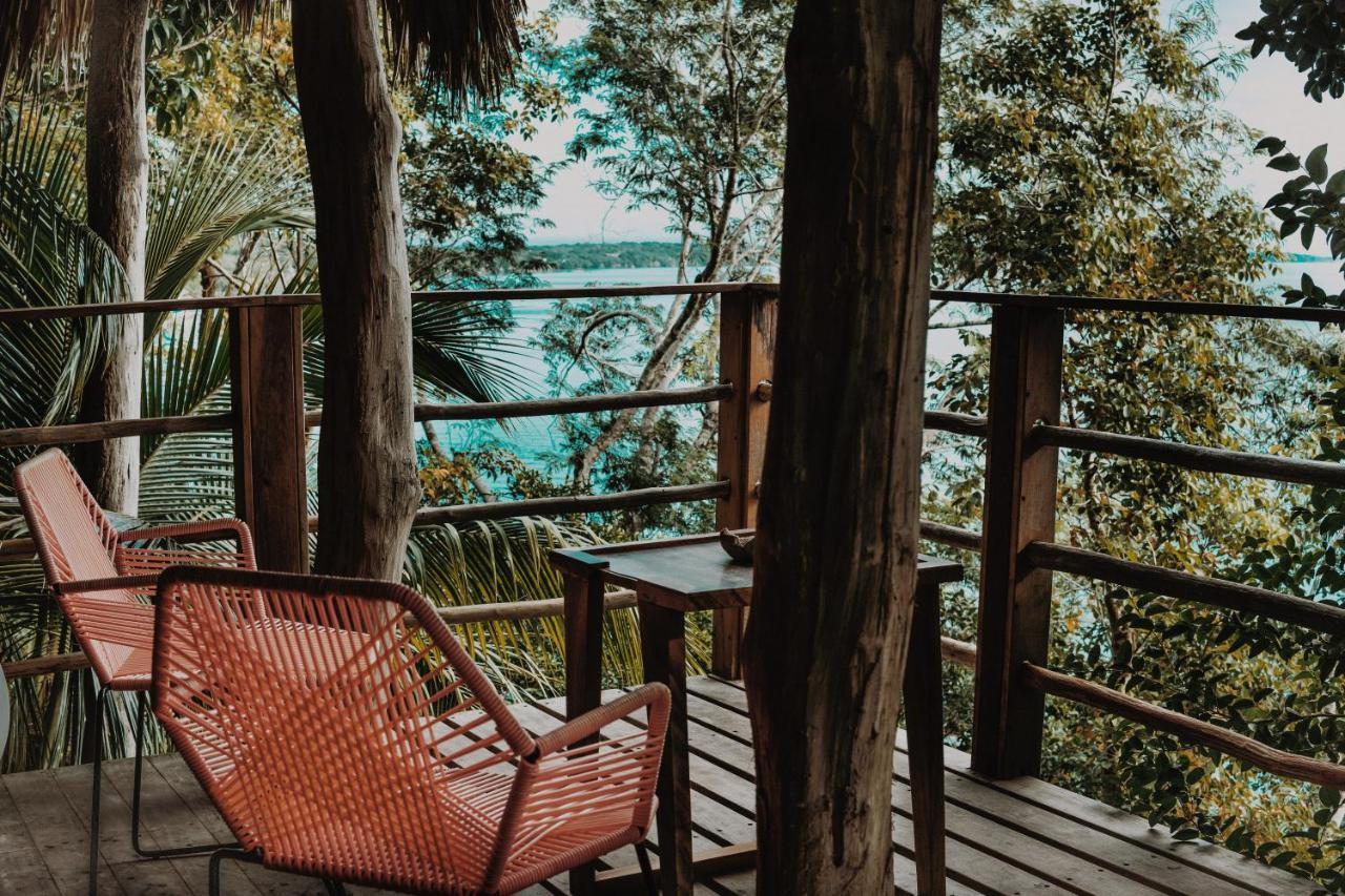 Appartamento Boa Boa Bacalar Esterno foto