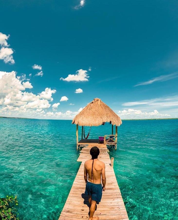 Appartamento Boa Boa Bacalar Esterno foto